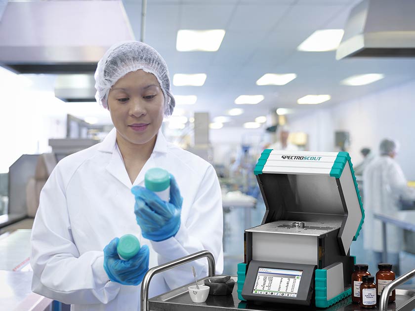 SPECTROSCOUT Portable XRF Spectrometer